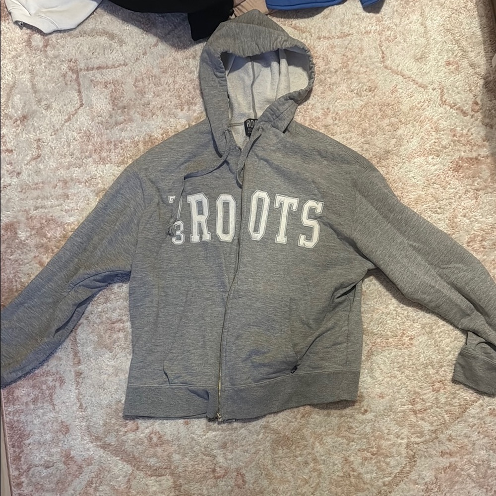 Roots Gray Hoodie